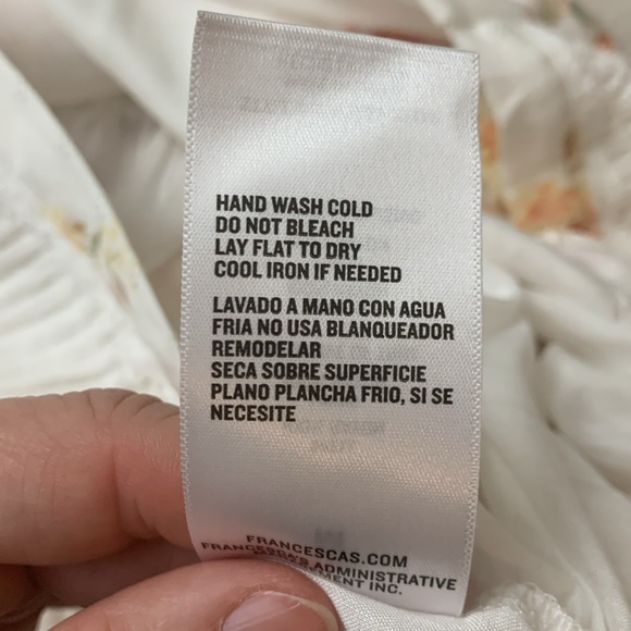 NWT Francesca’s floral button down maxi dress - Picture 11 of 11